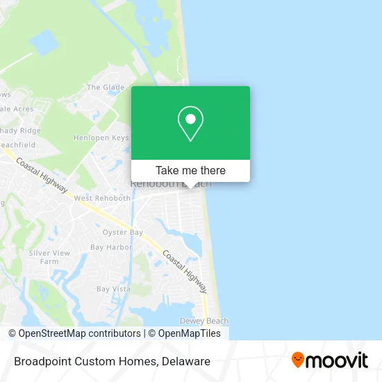 Broadpoint Custom Homes map