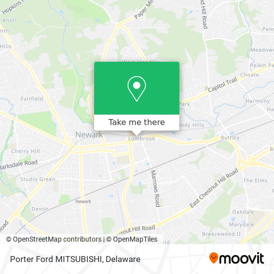 Mapa de Porter Ford MITSUBISHI