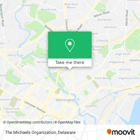 The Michaels Organization map