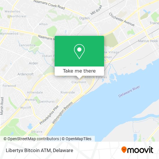 Libertyx Bitcoin ATM map