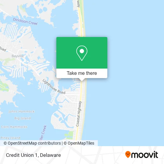 Credit Union 1 map
