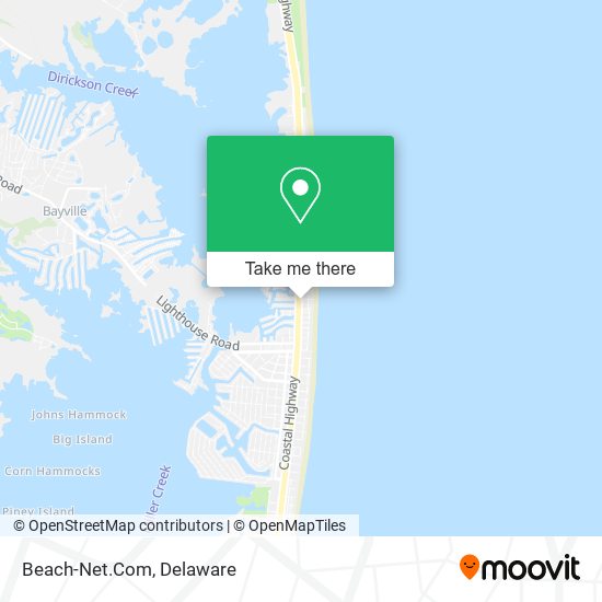 Mapa de Beach-Net.Com