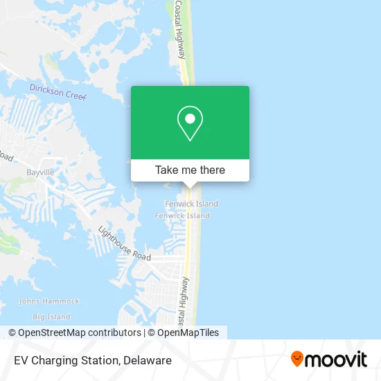 EV Charging Station map