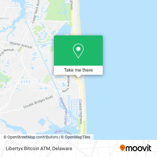 Libertyx Bitcoin ATM map