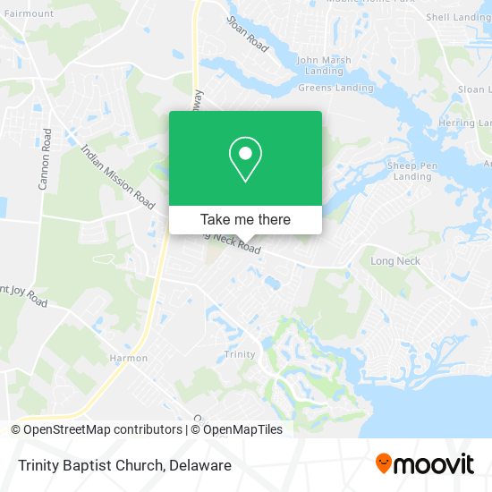 Mapa de Trinity Baptist Church