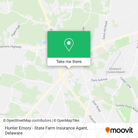 Hunter Emory - State Farm Insurance Agent map