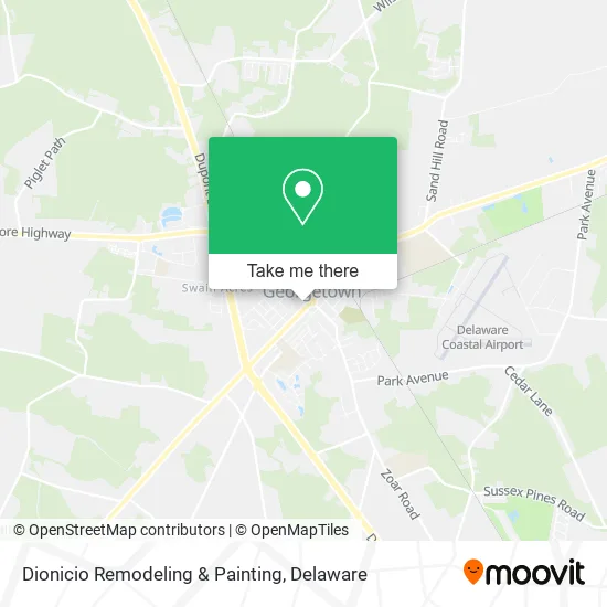 Dionicio Remodeling & Painting map