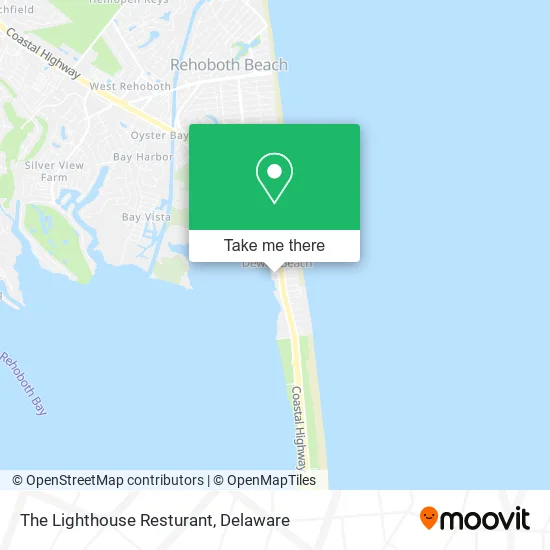 The Lighthouse Resturant map