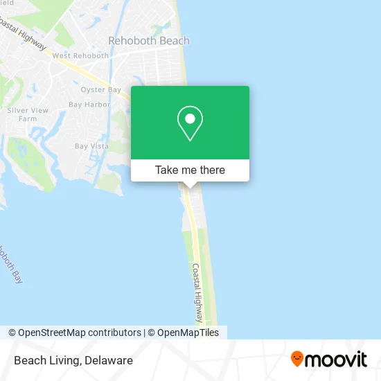Beach Living map