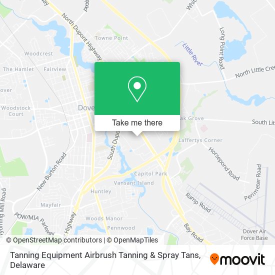 Tanning Equipment Airbrush Tanning & Spray Tans map