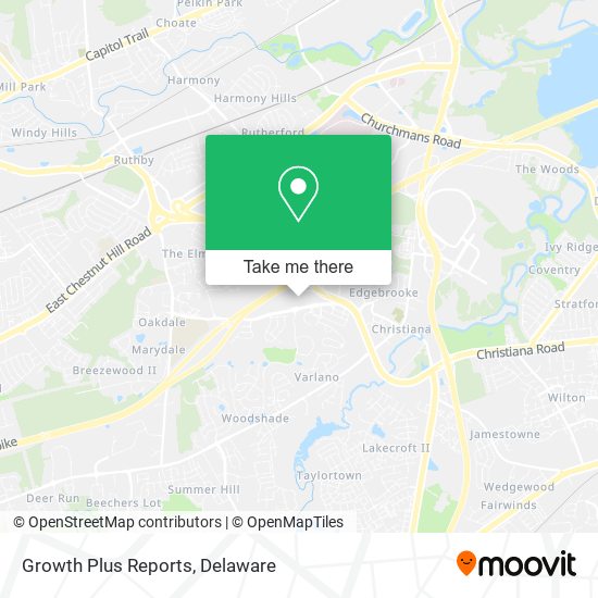 Mapa de Growth Plus Reports