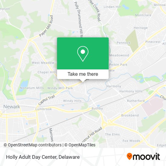 Holly Adult Day Center map