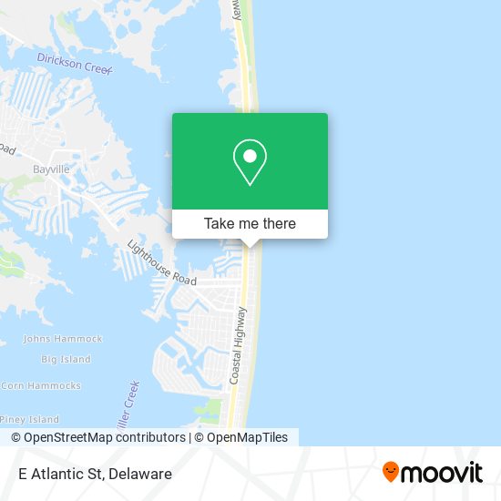 Mapa de E Atlantic St