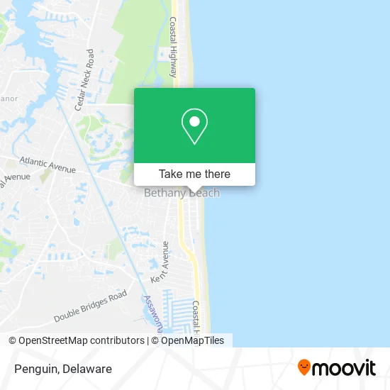 Penguin map