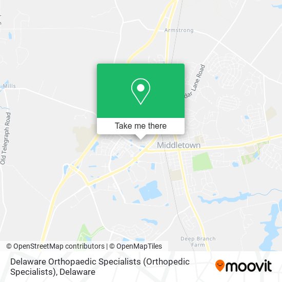 Delaware Orthopaedic Specialists (Orthopedic Specialists) map