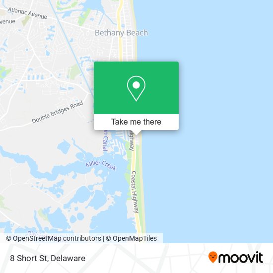 Mapa de 8 Short St