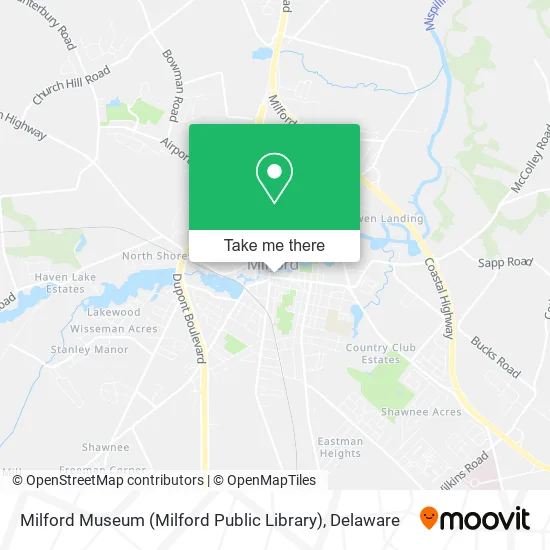 Milford Museum (Milford Public Library) map