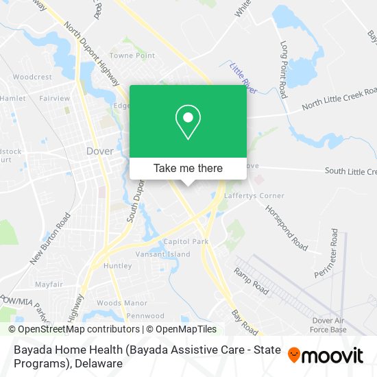 Bayada Home Health (Bayada Assistive Care - State Programs) map