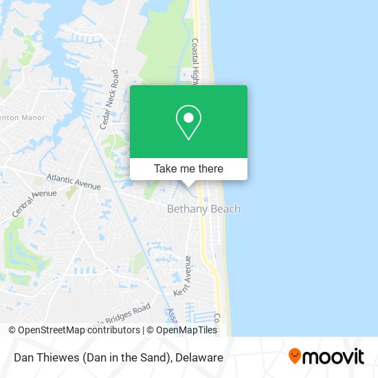 Dan Thiewes (Dan in the Sand) map