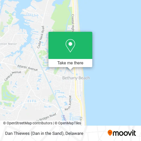 Dan Thiewes (Dan in the Sand) map