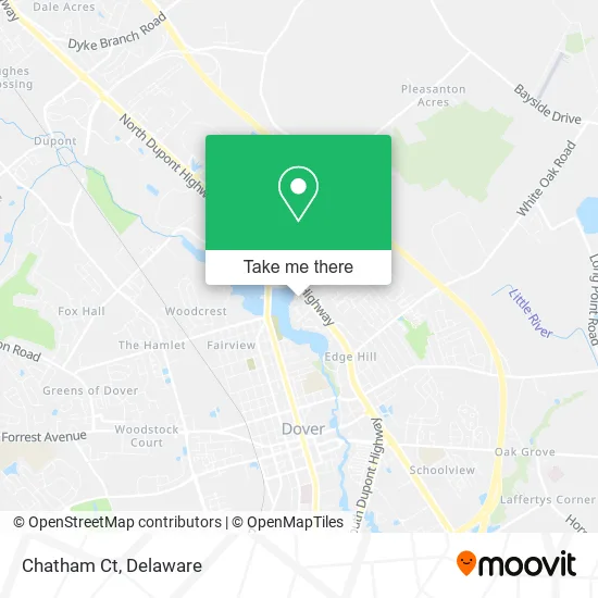 Chatham Ct map