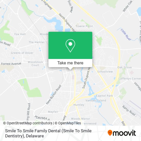 Smile To Smile Family Dental (Smile To Smile Dentistry) map
