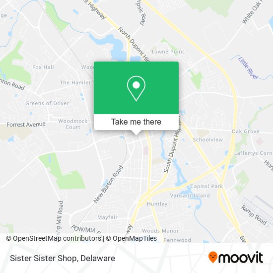 Sister Sister Shop map