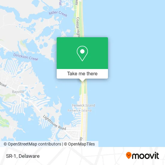 SR-1 map