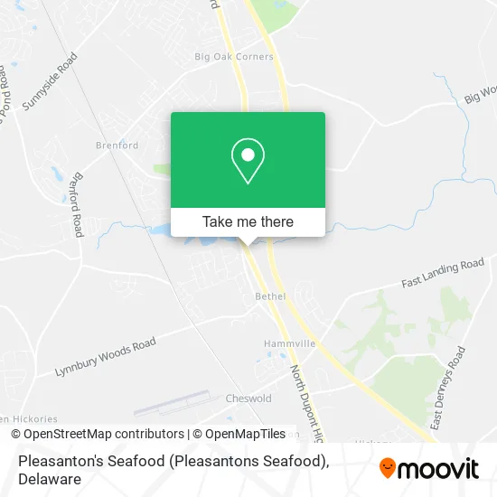 Pleasanton's Seafood (Pleasantons Seafood) map