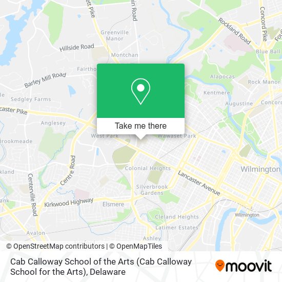 Cab Calloway School of the Arts map