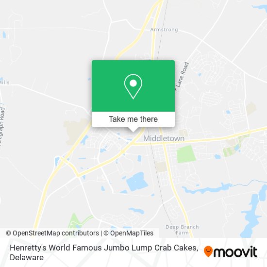 Mapa de Henretty's World Famous Jumbo Lump Crab Cakes