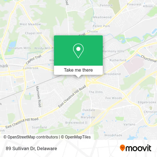 89 Sullivan Dr map