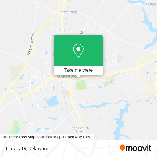 Mapa de Library Dr