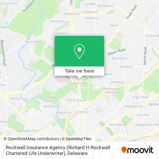 Mapa de Rockwell Insurance Agency (Richard H Rockwell Chartered Life Underwriter)