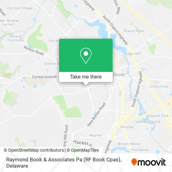 Mapa de Raymond Book & Associates Pa (RF Book Cpas)