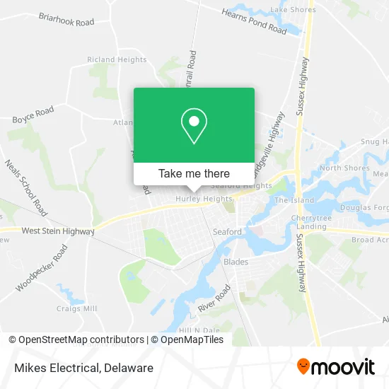 Mikes Electrical map