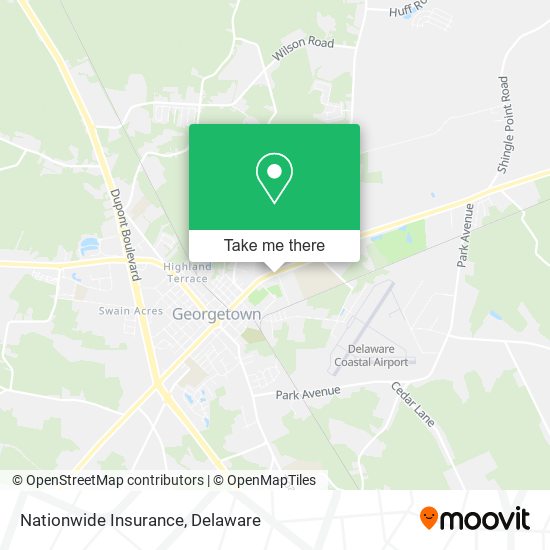 Nationwide Insurance map