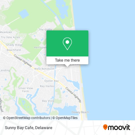 Sunny Bay Cafe map