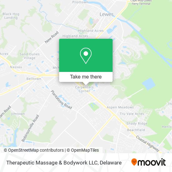 Therapeutic Massage & Bodywork LLC map