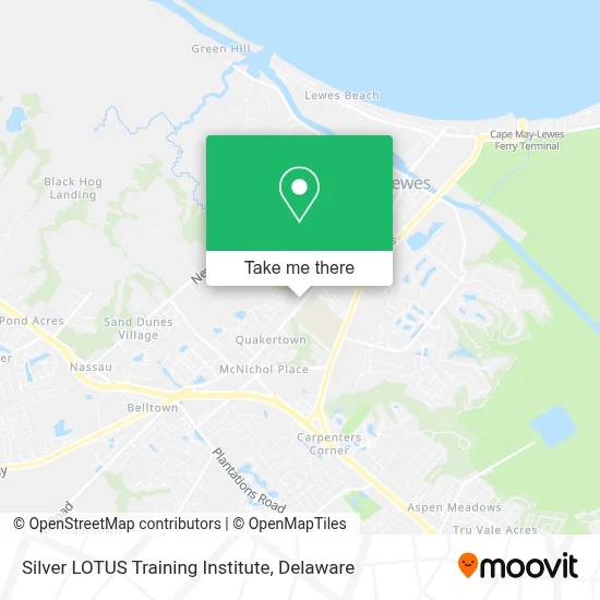 Silver LOTUS Training Institute map