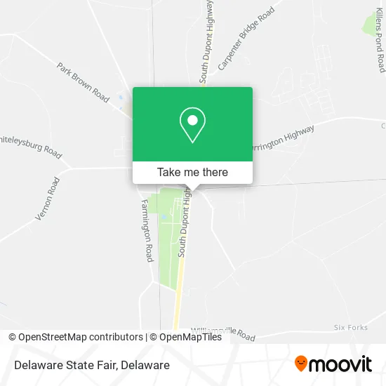 Delaware State Fair map