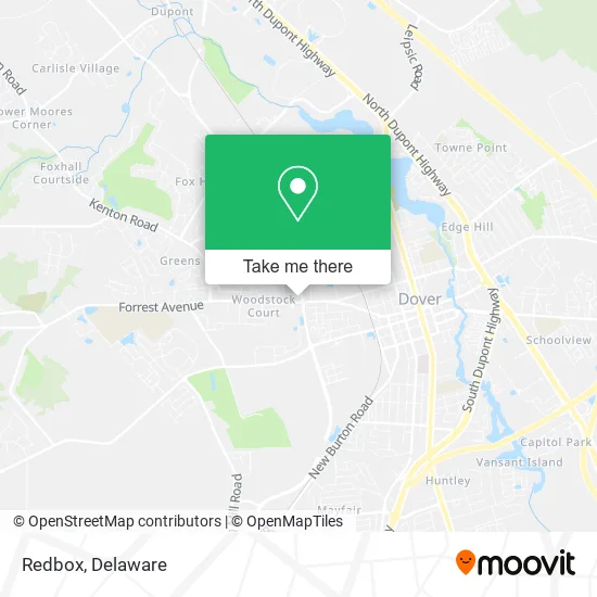 Redbox map