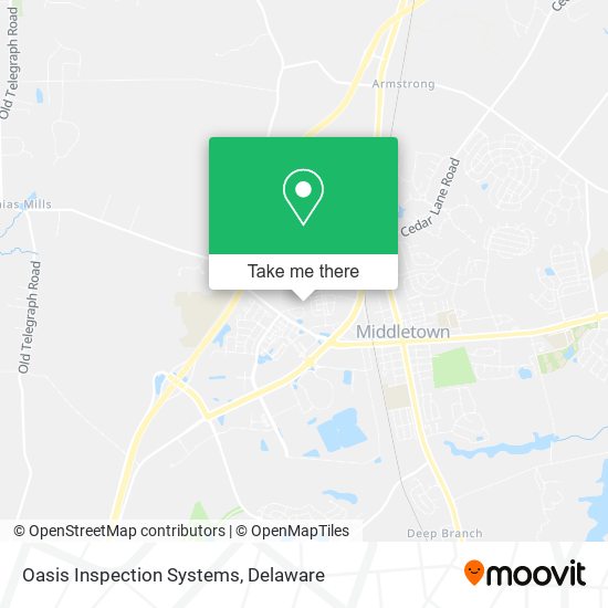 Oasis Inspection Systems map