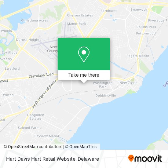 Hart Davis Hart Retail Website map