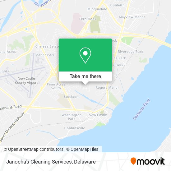 Janocha's Cleaning Services map