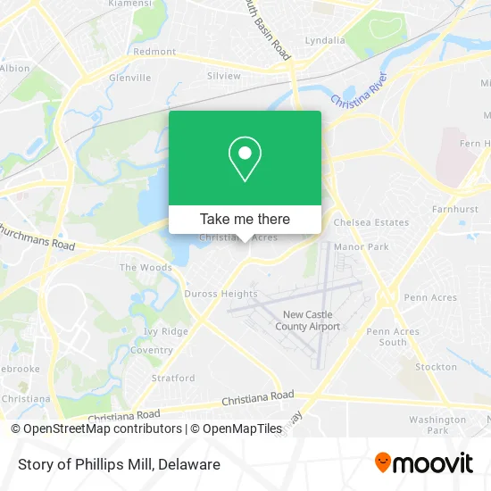 Story of Phillips Mill map