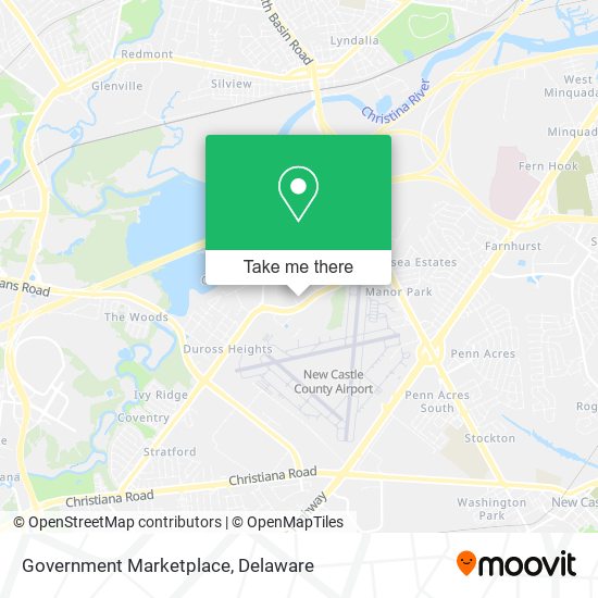 Government Marketplace map