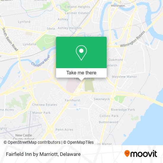 Fairfield Inn by Marriott map