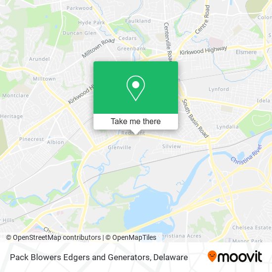 Pack Blowers Edgers and Generators map