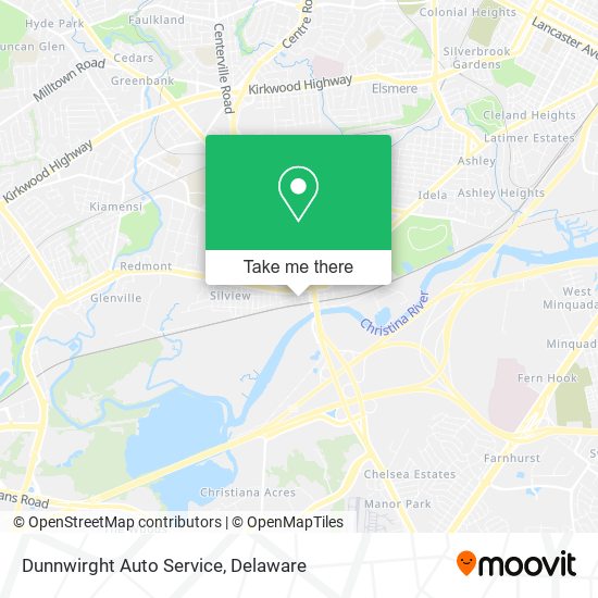 Dunnwirght Auto Service map